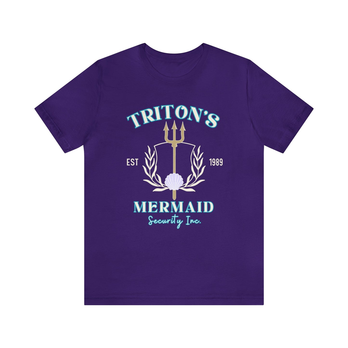 Triton's Mermaid Security Inc (Adult) - Front Print