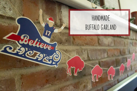 Buffalo Christmas Garland